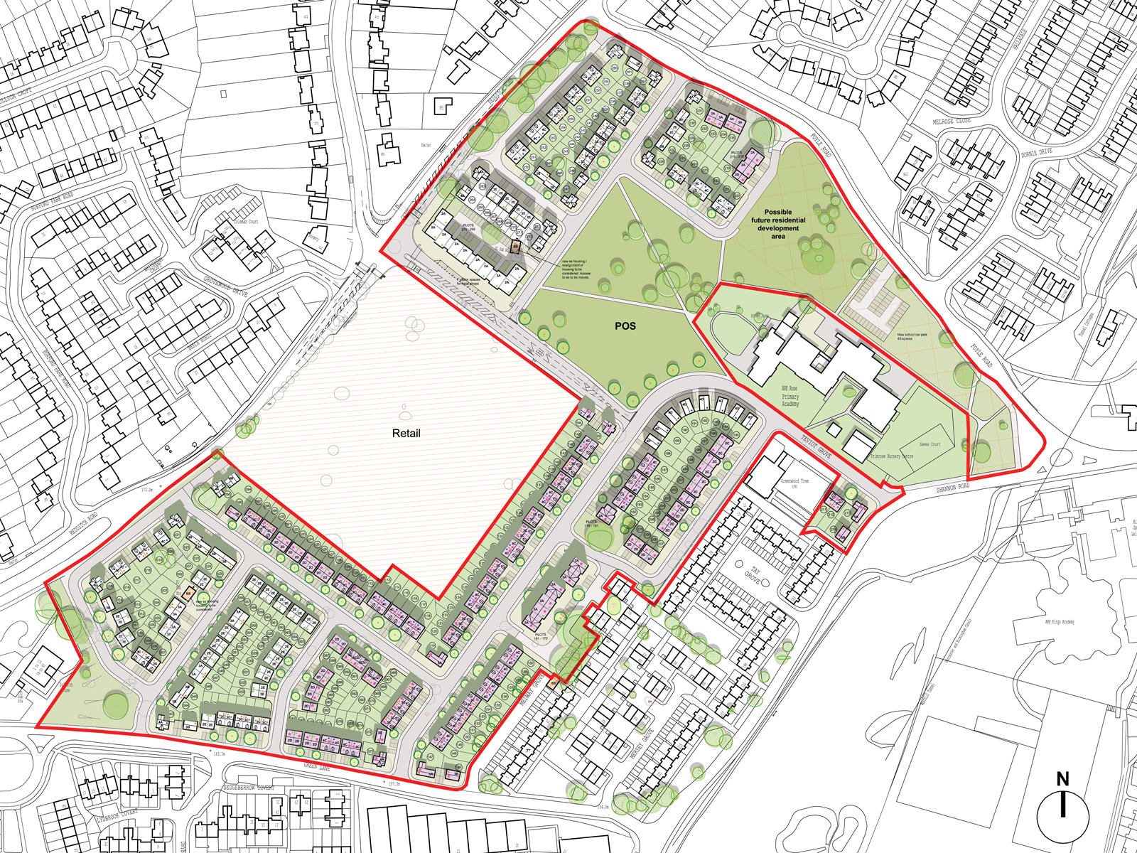 Primrose Estate, Kings Norton → BM3 Architects