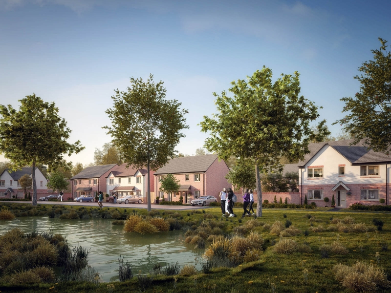 Donnington Wood Way_Masterplan → BM3 Architects